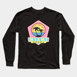 MIAMI VIBES Long Sleeve T-Shirt